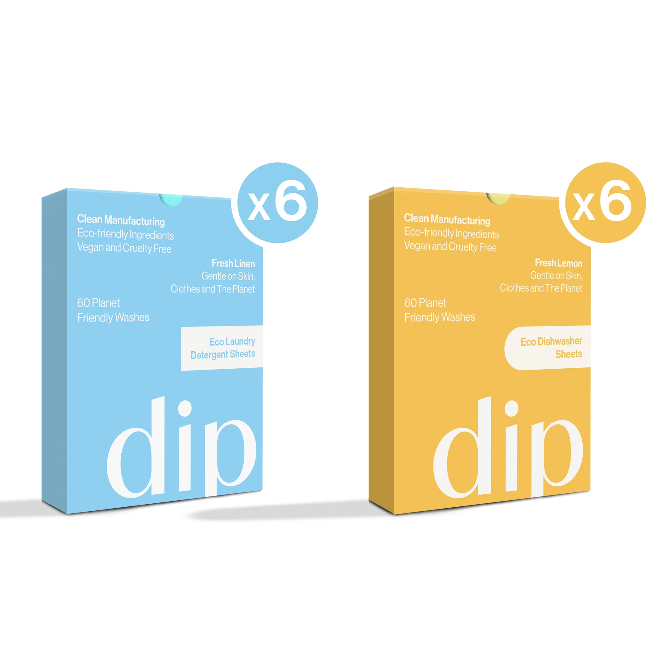 Laundry Detergent (Fresh Linen) + Dishwasher Sheets Bundle - Image 5